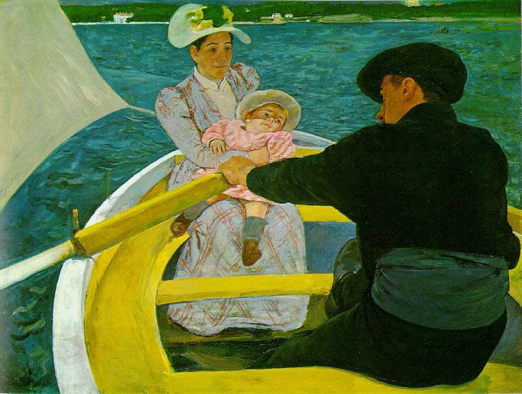 Mary Cassatt The Boating Party China oil painting art